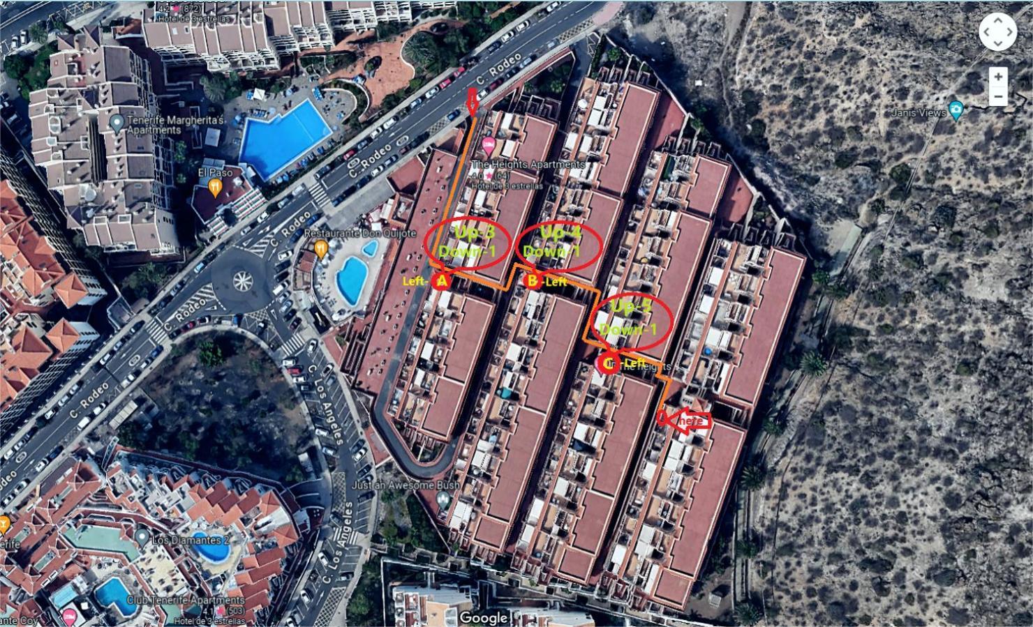 Ferienwohnung Dthe Heights Los Cristianos  Exterior foto